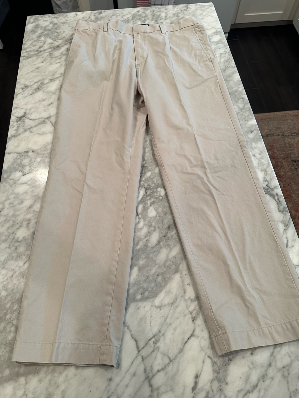 Banana Republic Emerson Chino Pants Men’s Khaki 36x32 100% Cotton